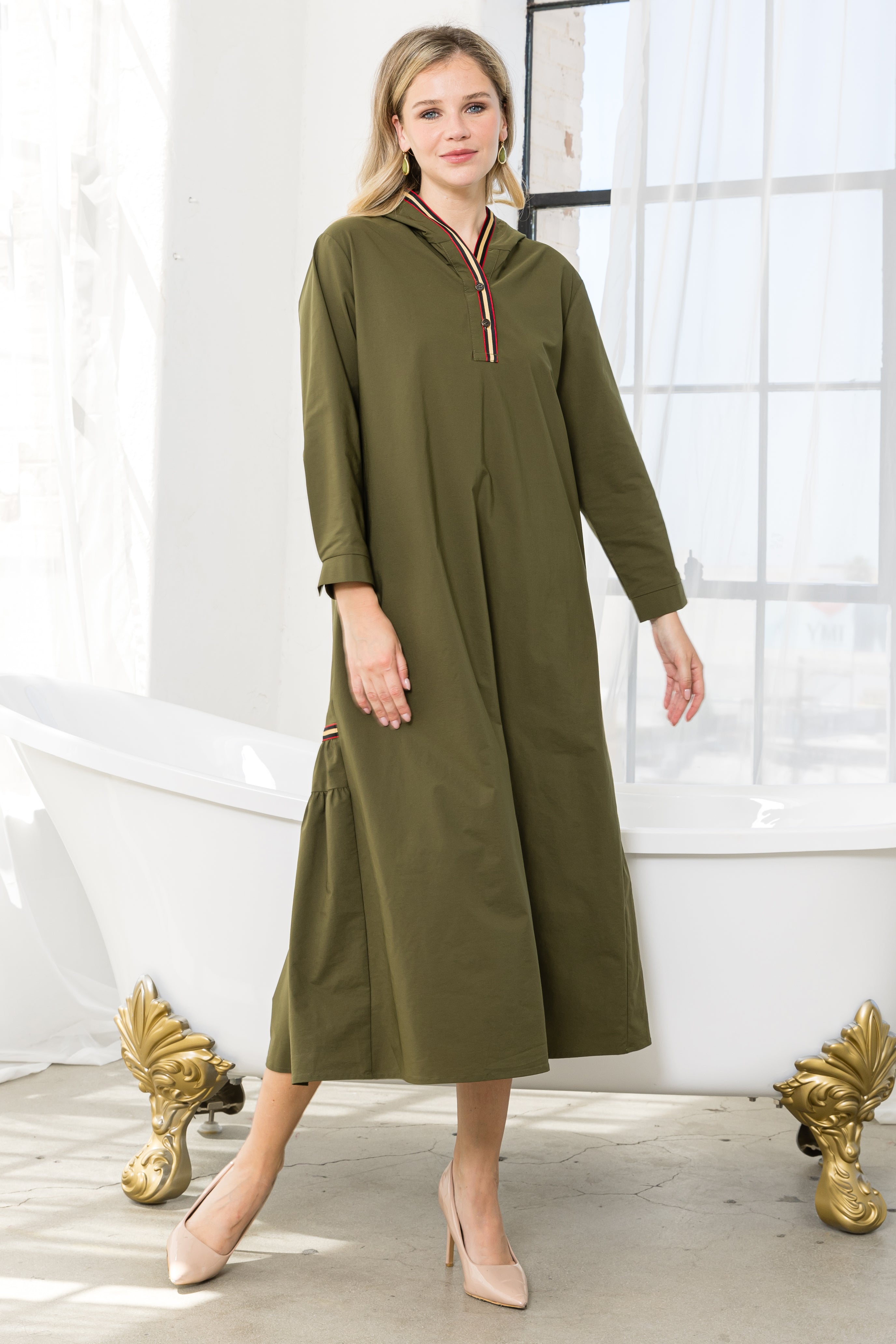 Juliana Stretch Woven Dress