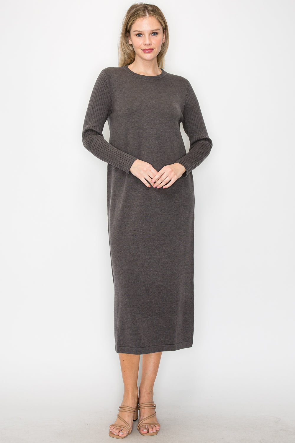Sandra Knitted Sweater Dress