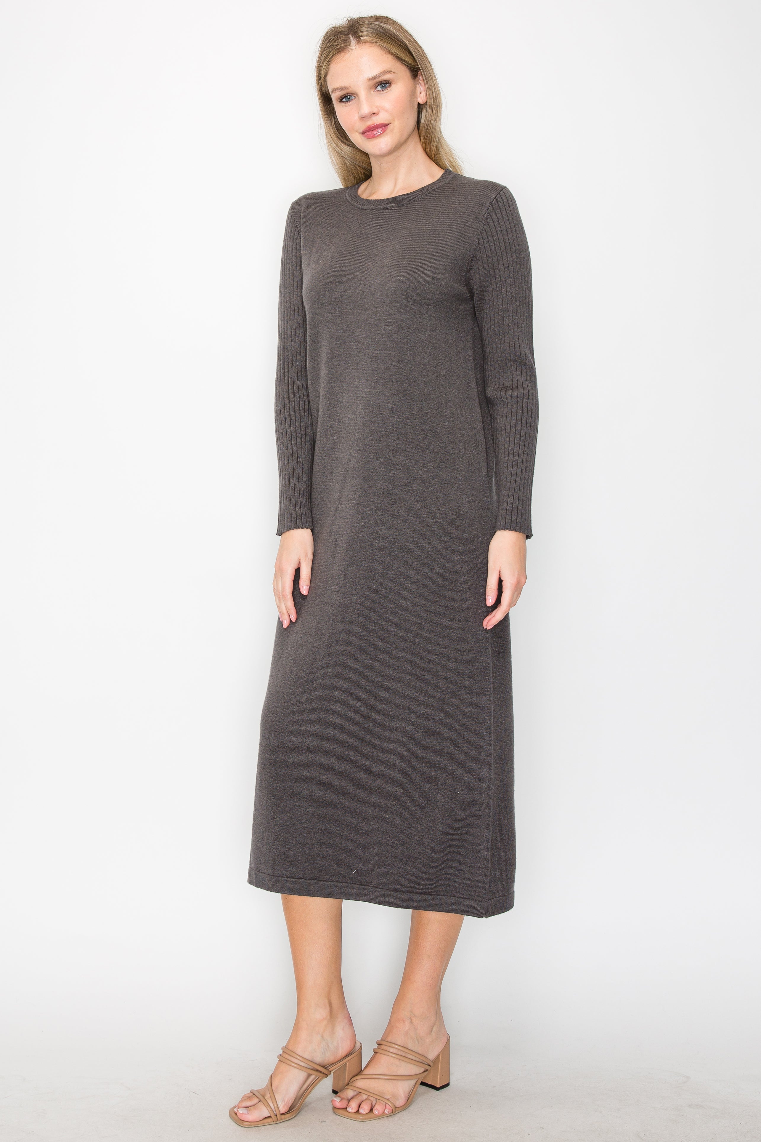 Sandra Knitted Sweater Dress