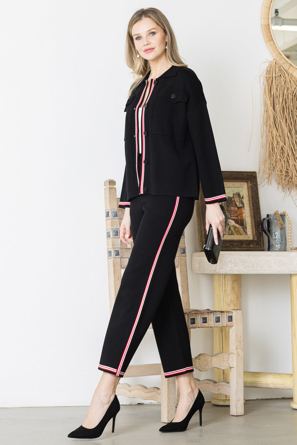 Sabrina Knitted Top Cardigan