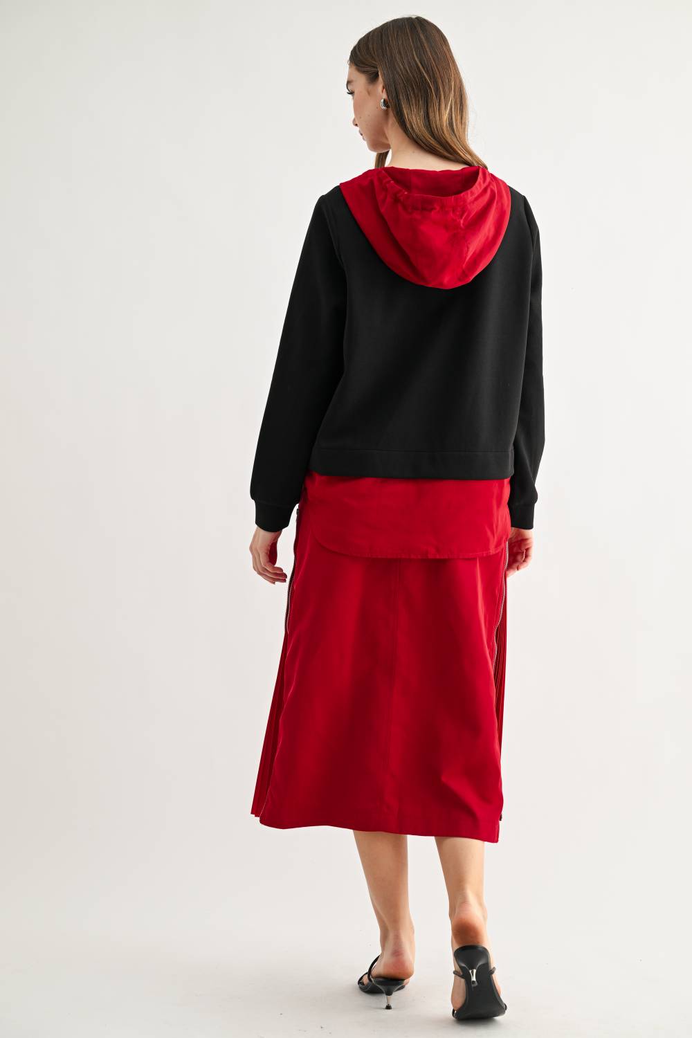 Kaylee Top with Hoodie
