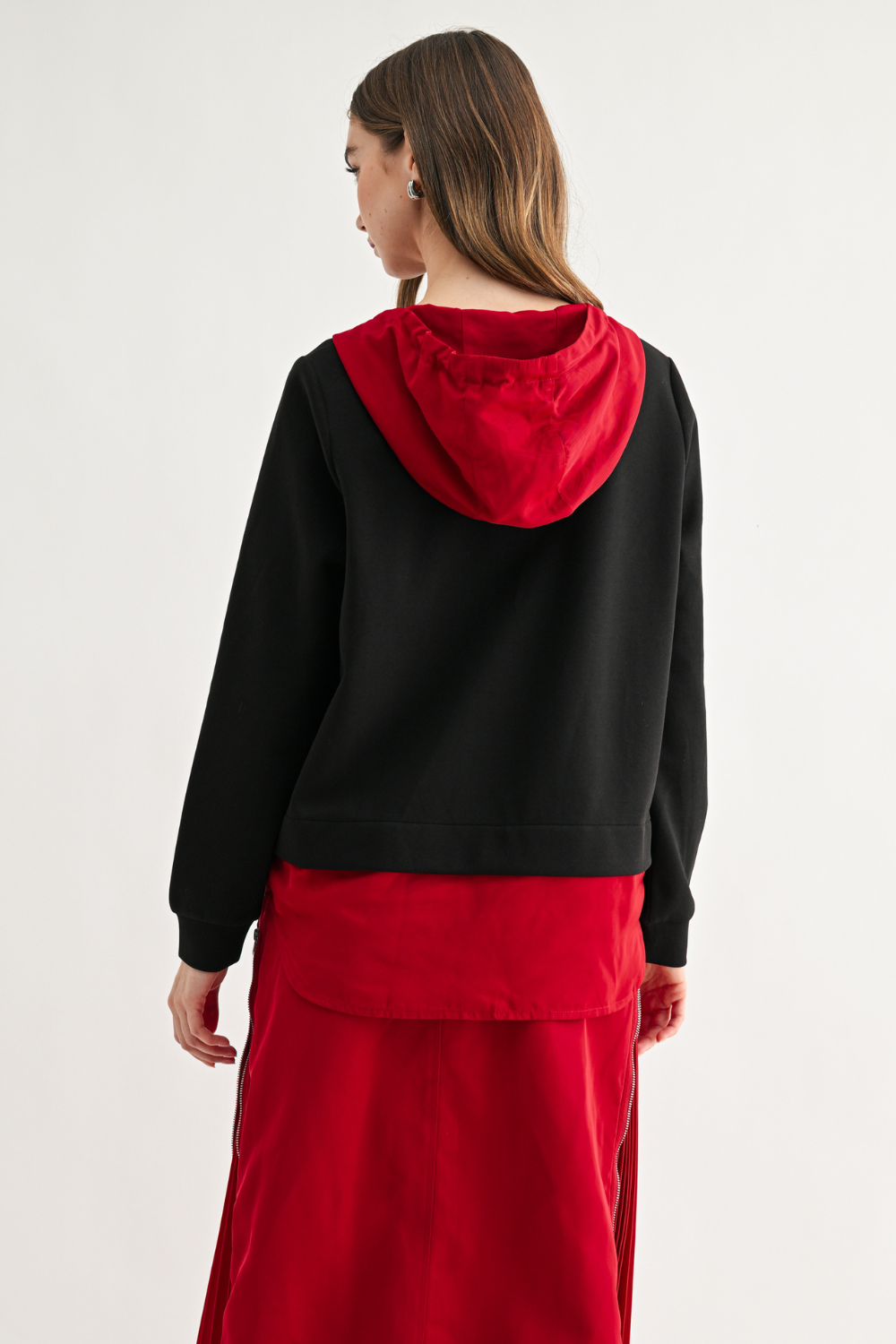 Kaylee Top with Hoodie
