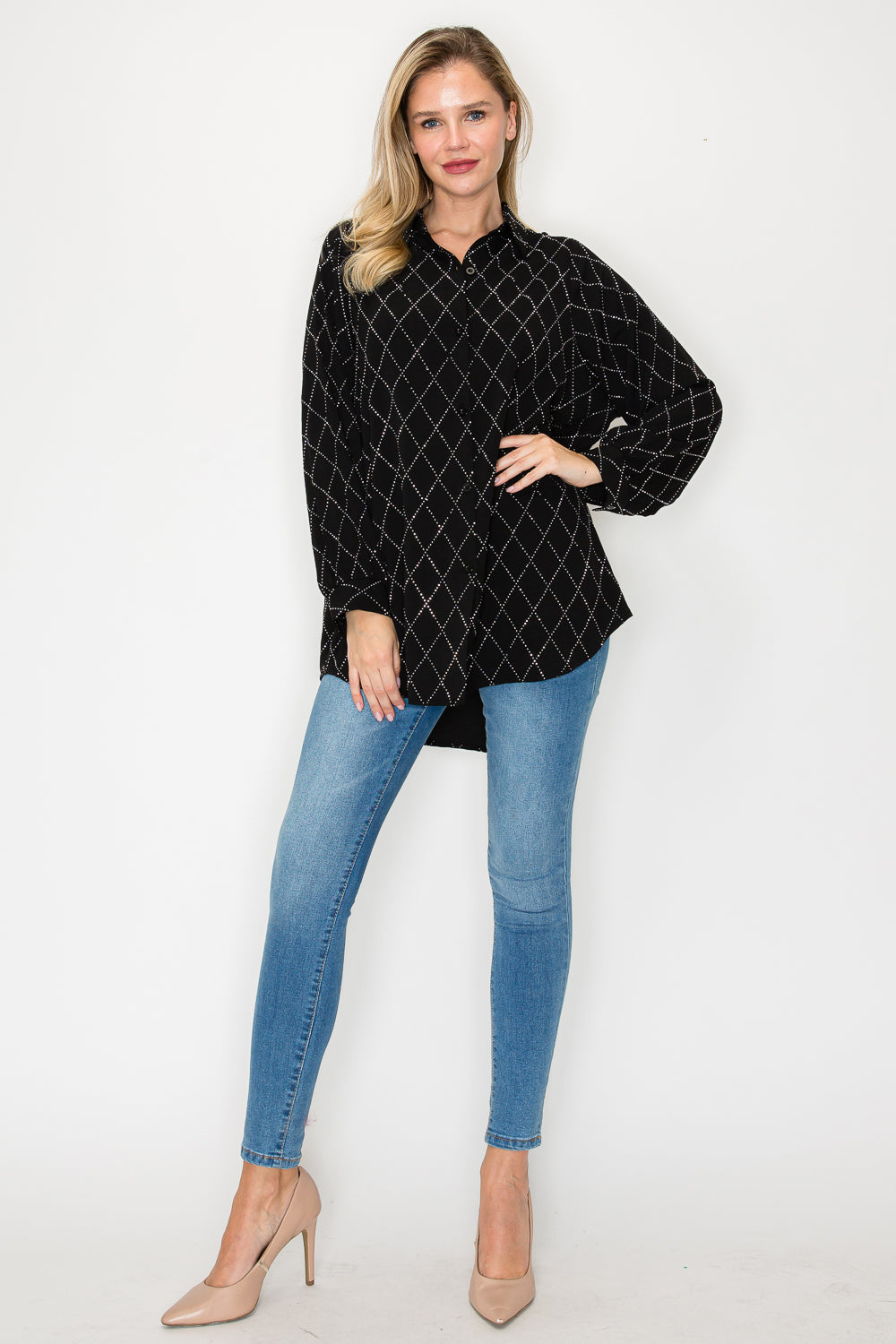 Jarrel Shirt with Sparkles