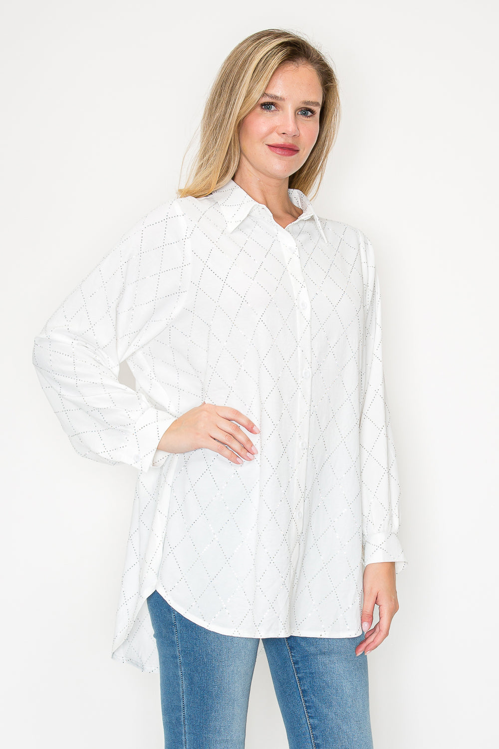 Jarrel Shirt with Sparkles
