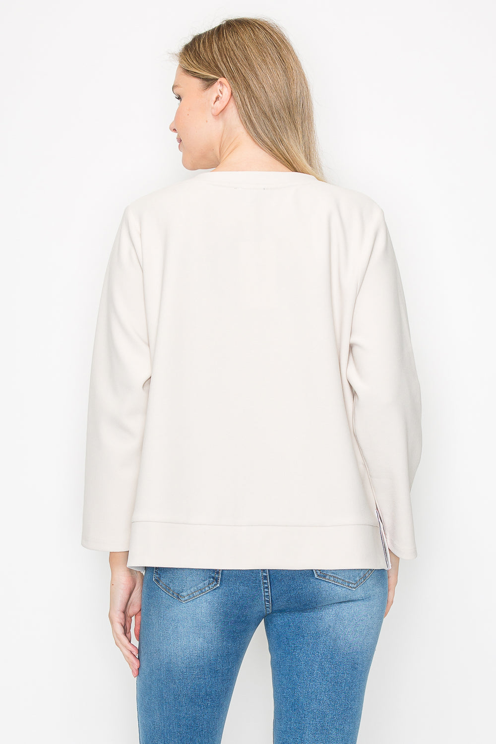 Kylie Stretch Matte Crepe Jacket