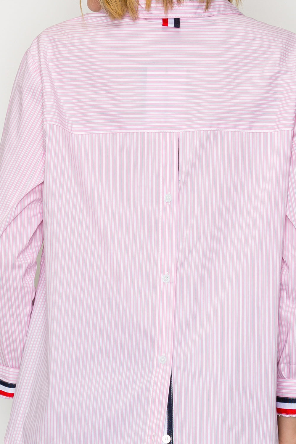 Jasmine Cotton Pinstripe Shirt