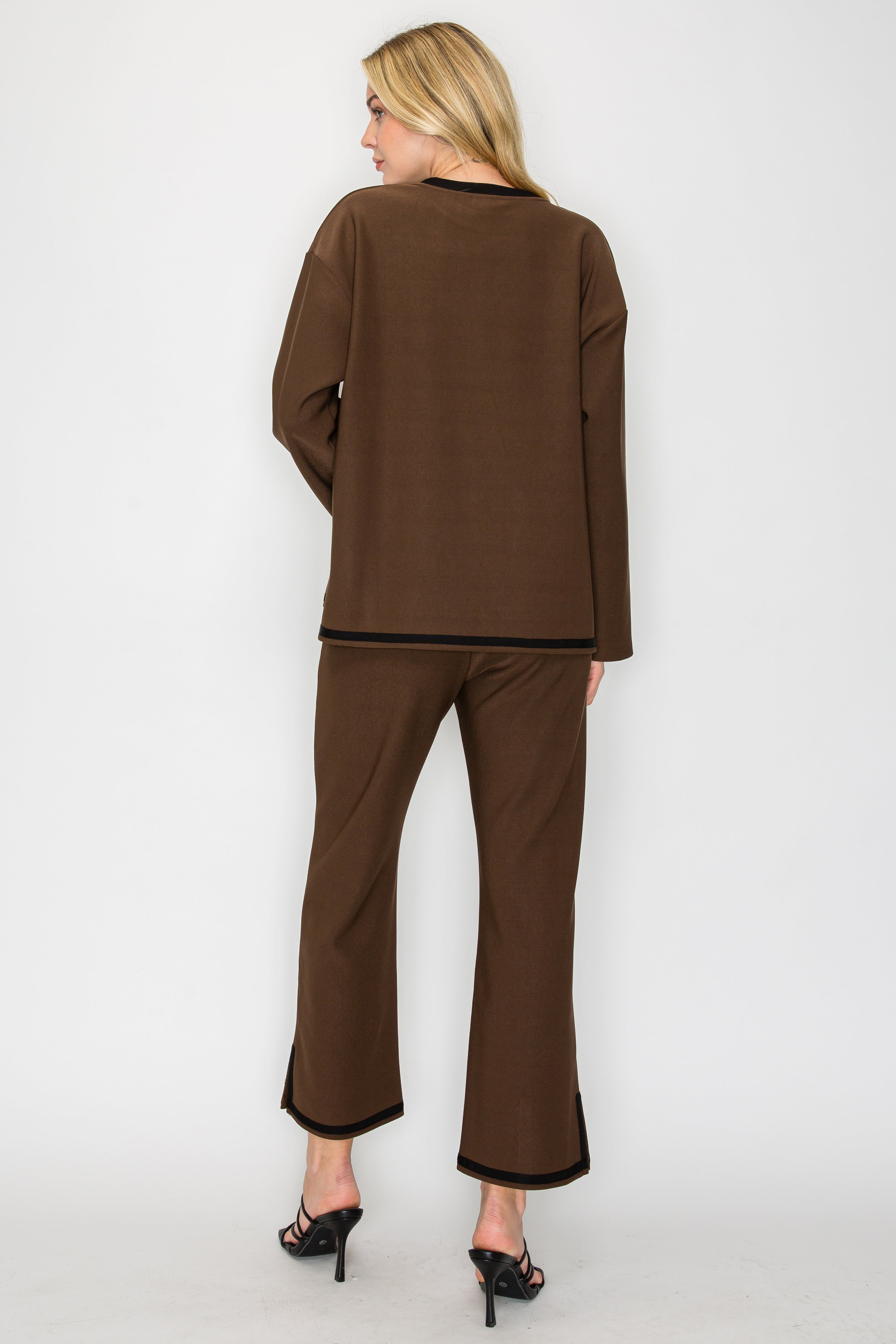 Ken Stetch Knit Crepe Pant