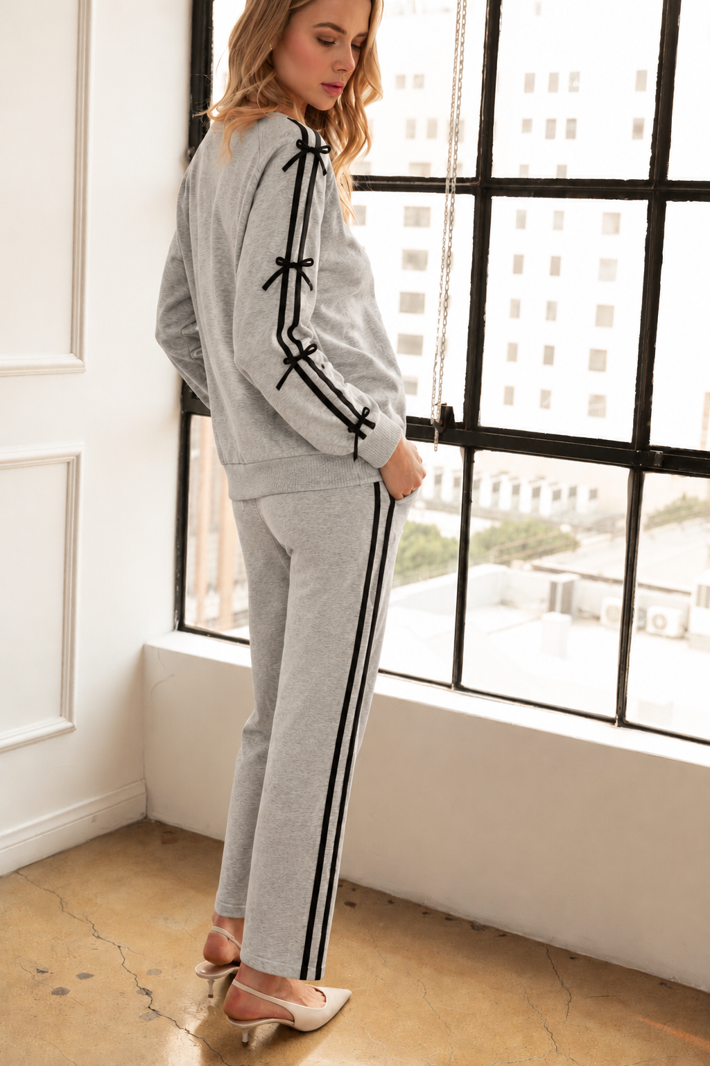 Fern Stretch French Scuba Pant