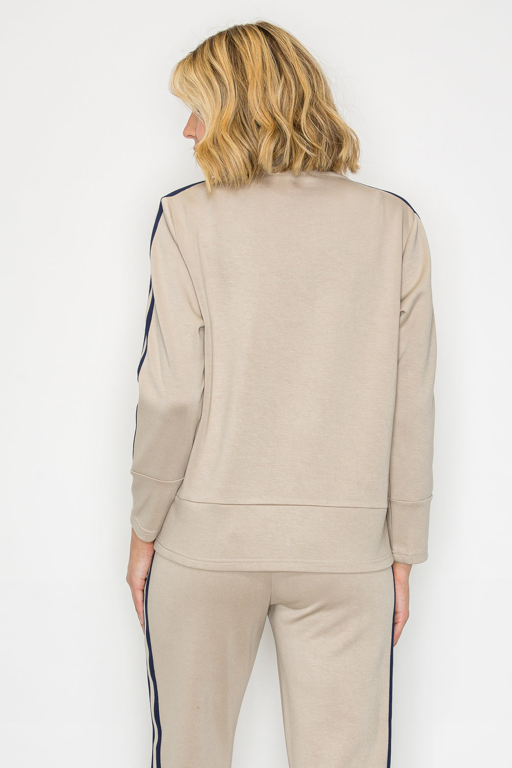 Fidella Stretch French Scuba Jacket with Heart