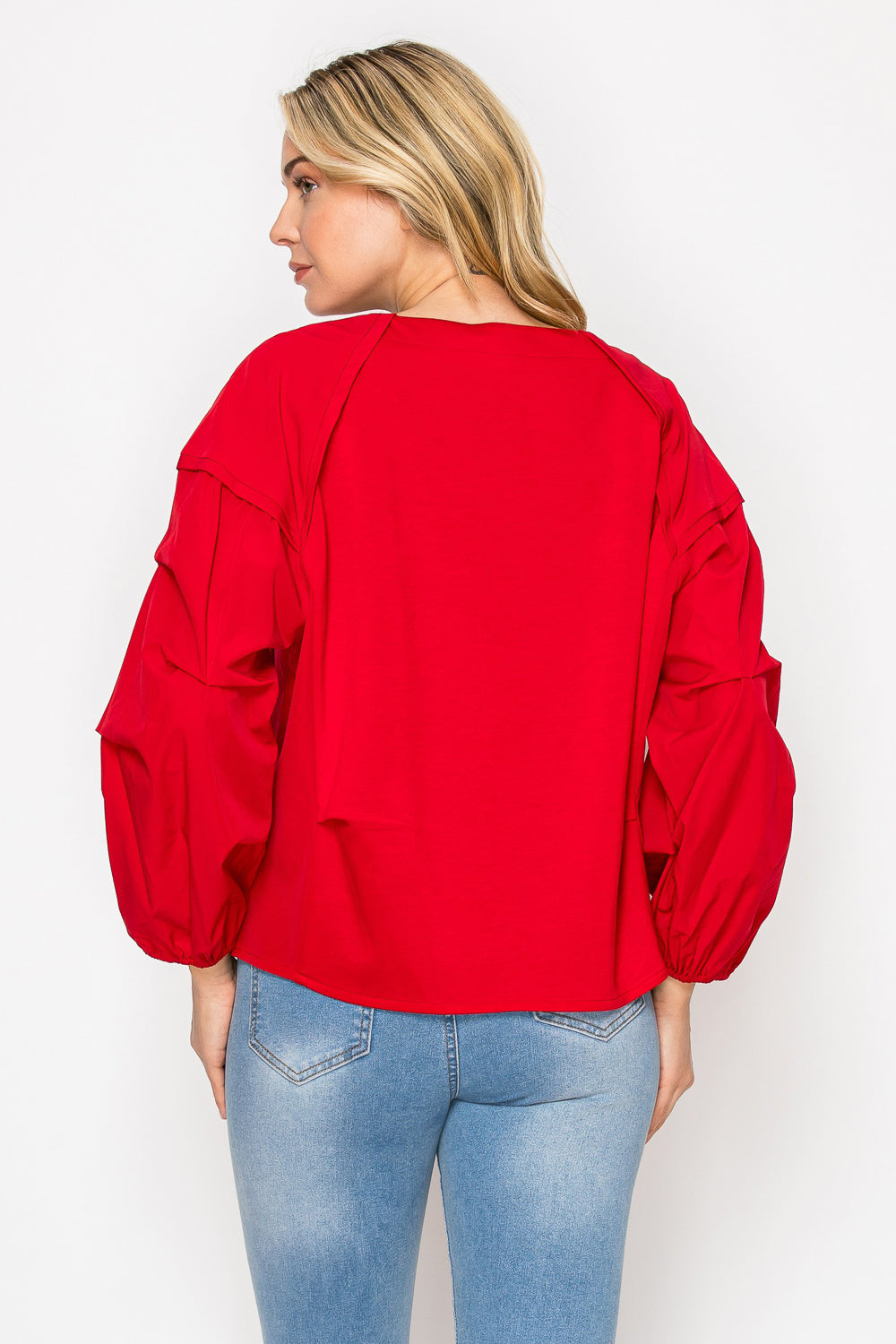 Jada Stretch Pointe Knit with Woven Mix