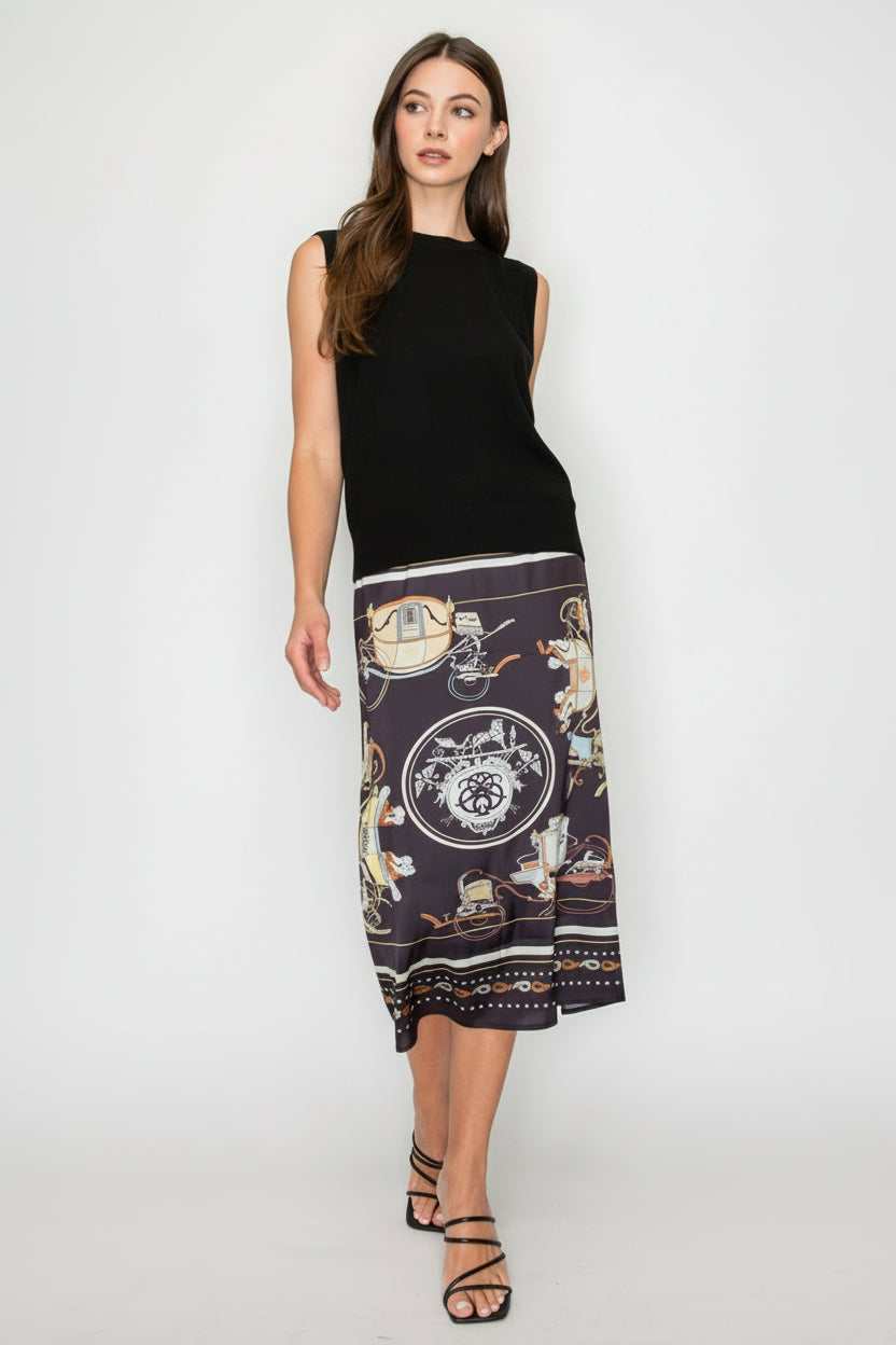 Stephan Knitted Sleeveless Top