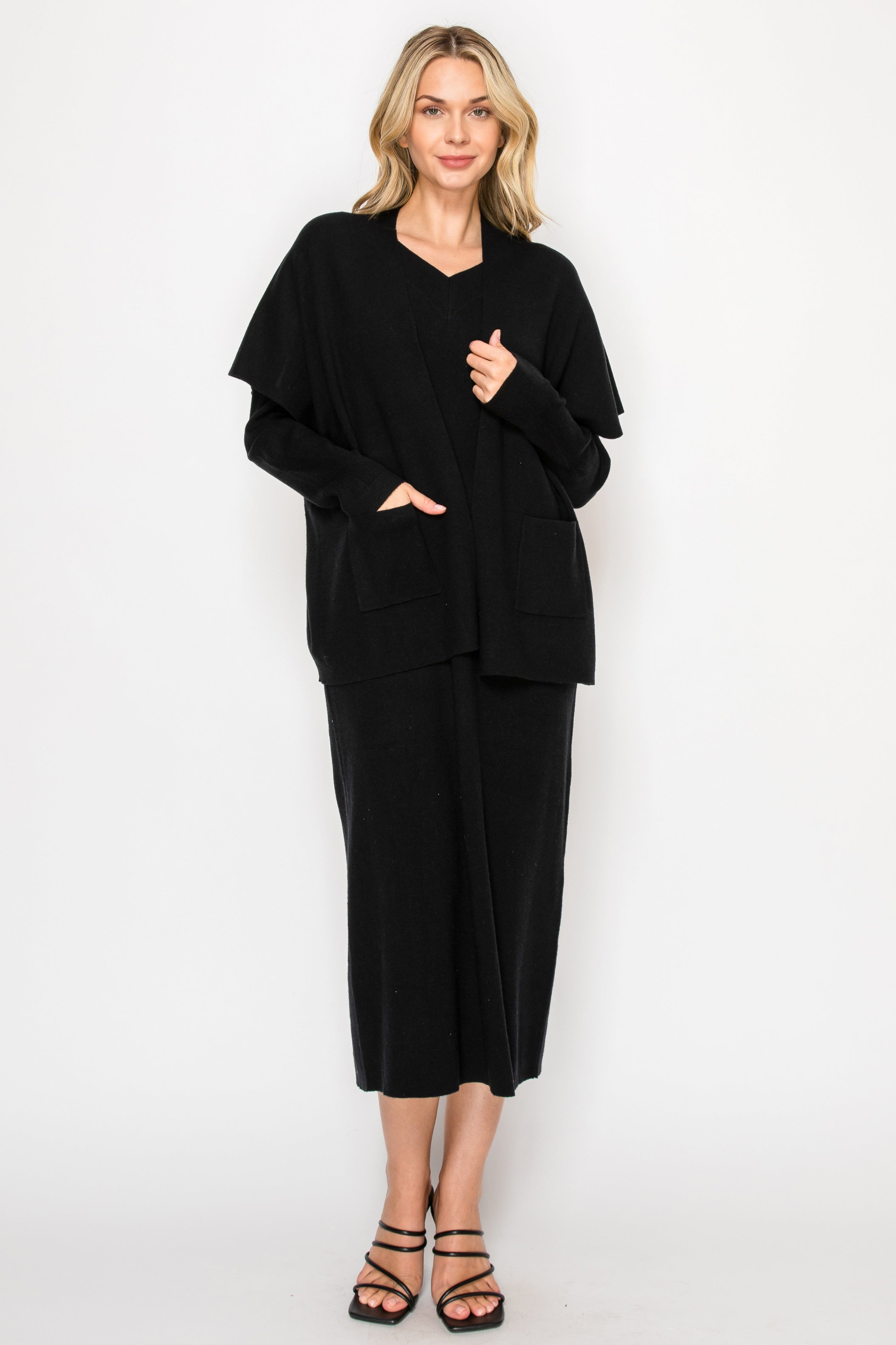 Sianna Knitted Sweater Dress