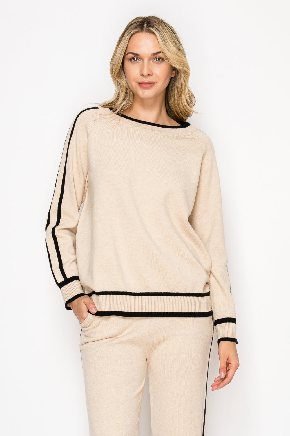 Salina Knitted Sweater Top