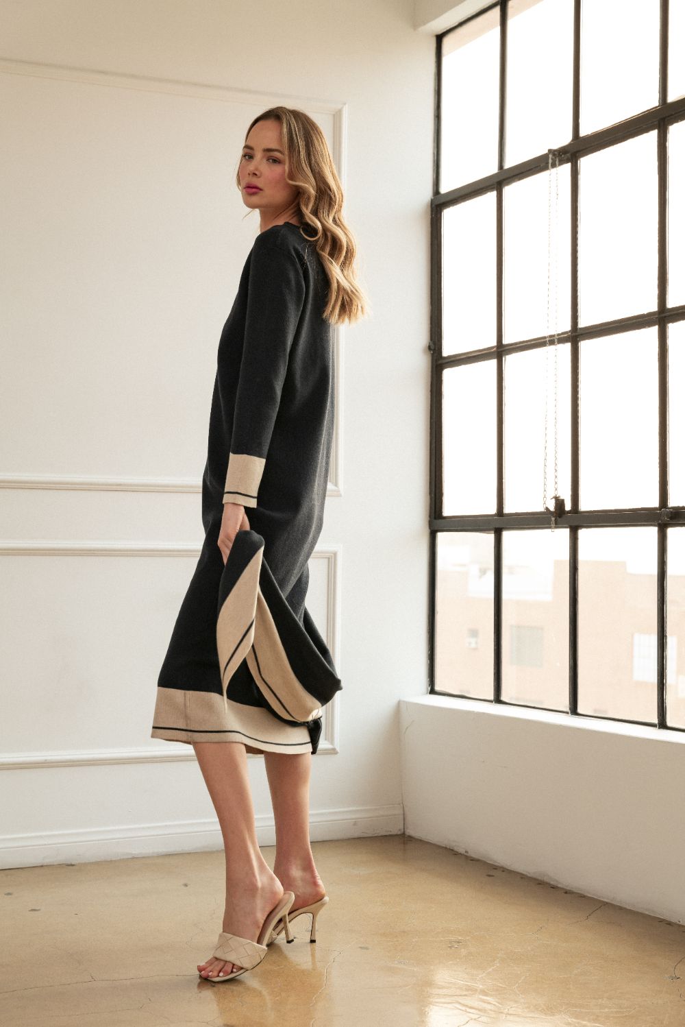 Saira Knitted Sweater Dress