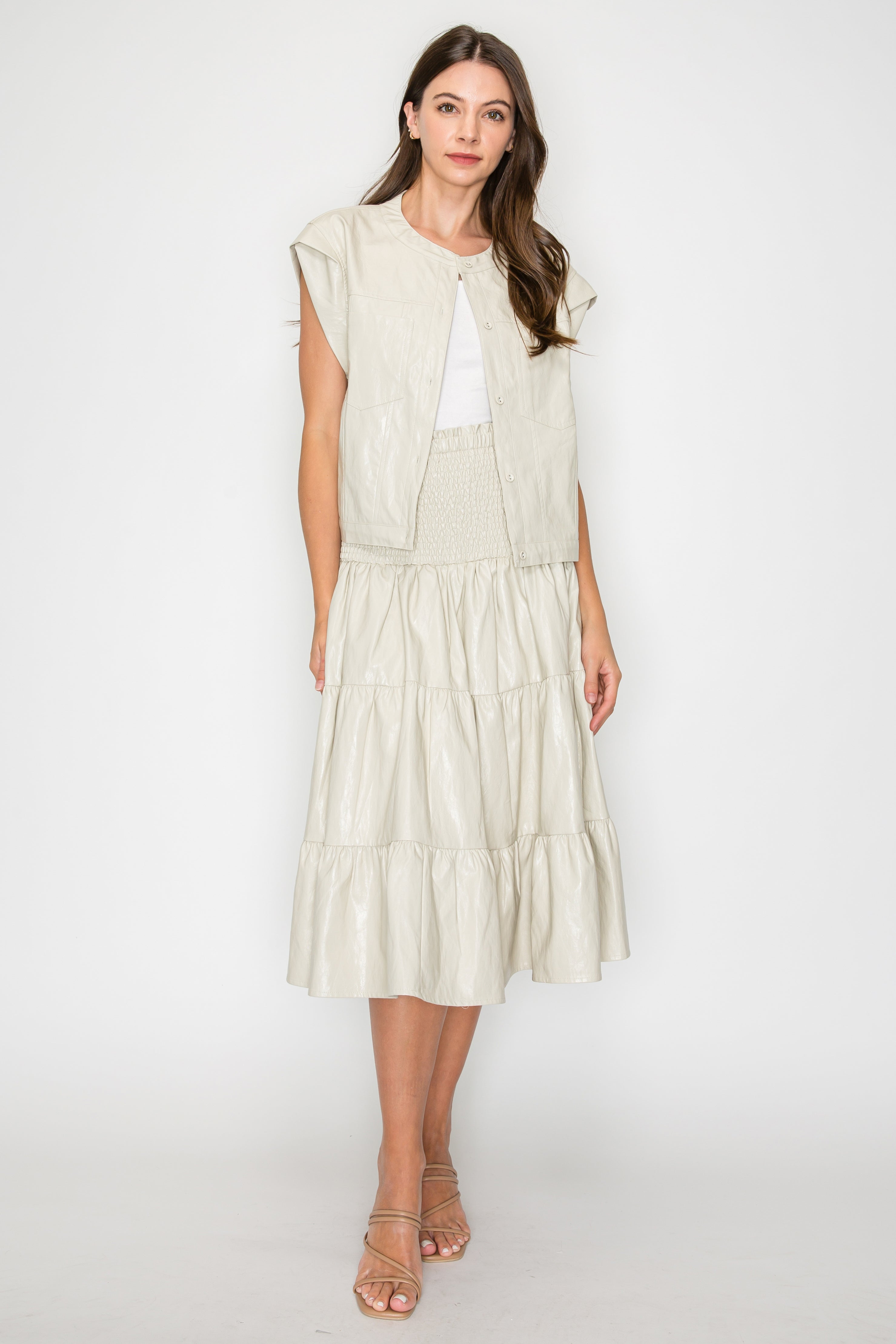 Jonnica Leather Vest