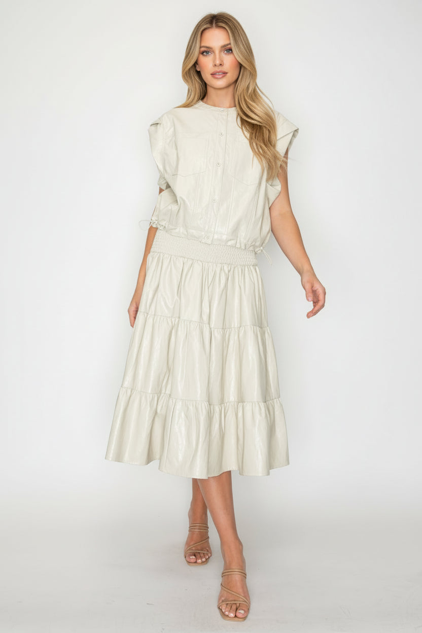 Jonnica Leather Vest