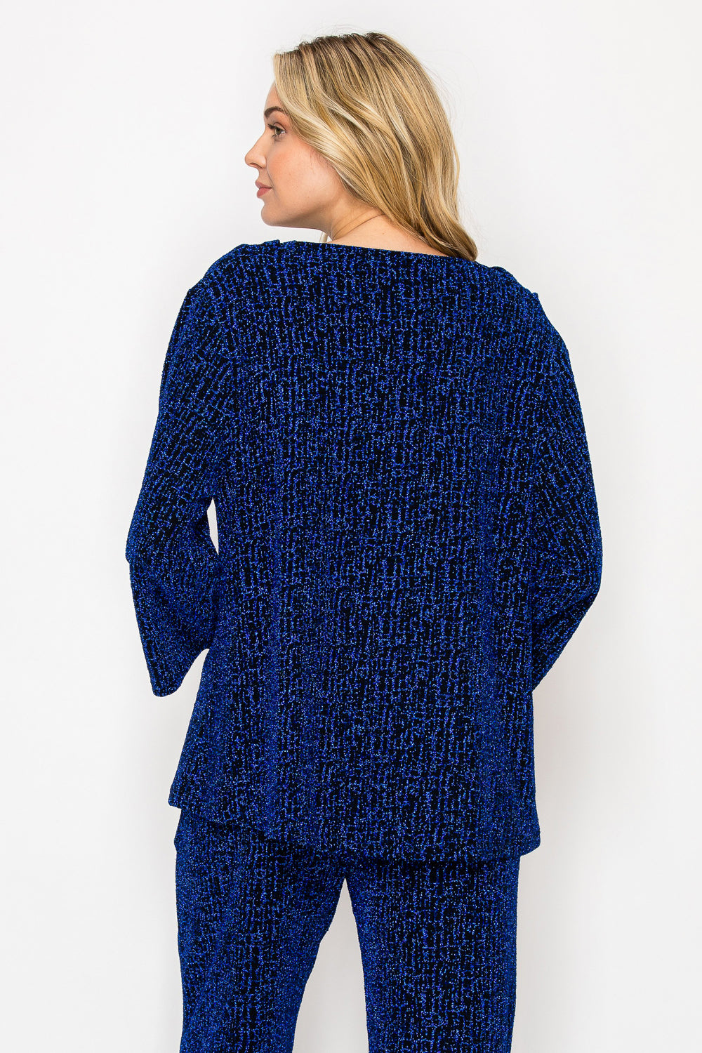 Katelynn Two Tone Knit Top