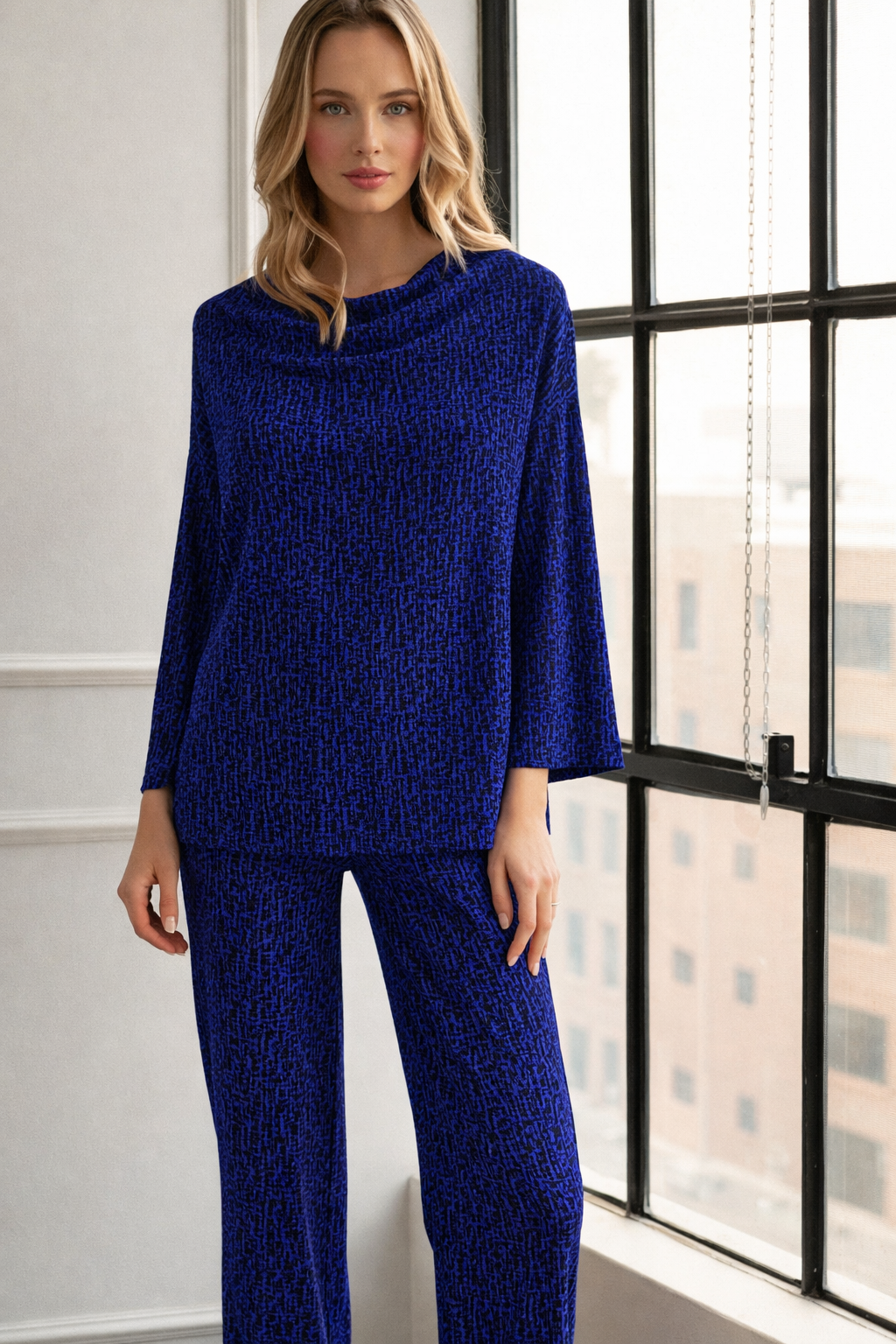 Katelynn Two Tone Knit Top