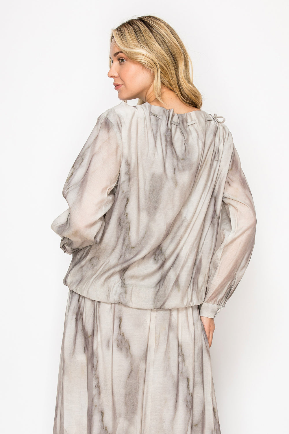 Jeremiah Woven Print Top