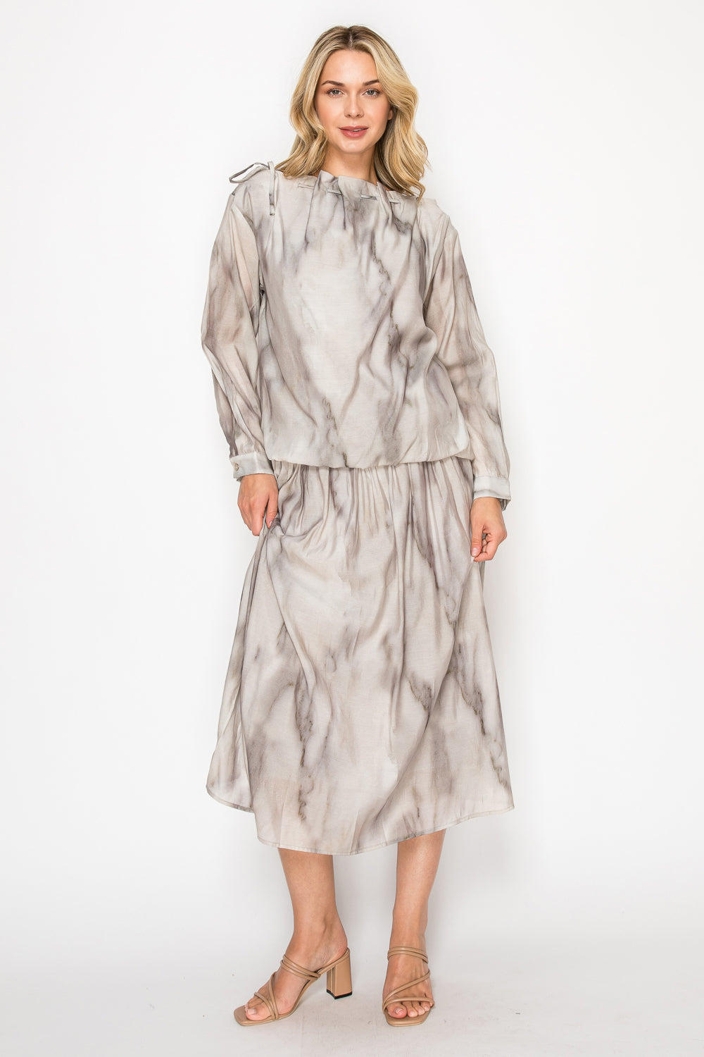 Jeremiah Woven Print Top