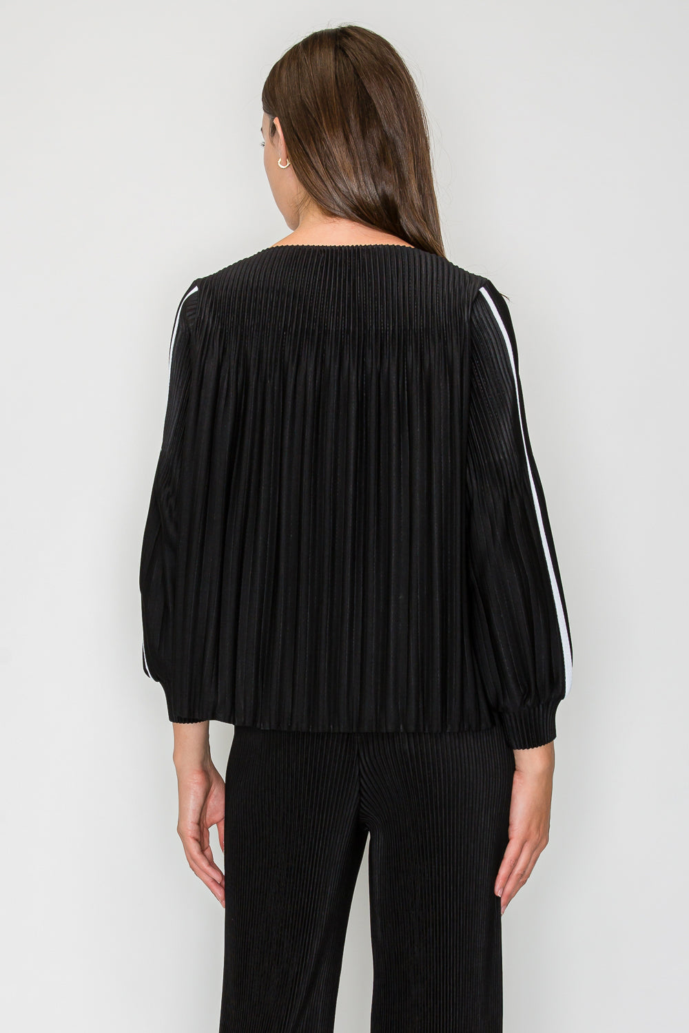 Jaline Pleated Top