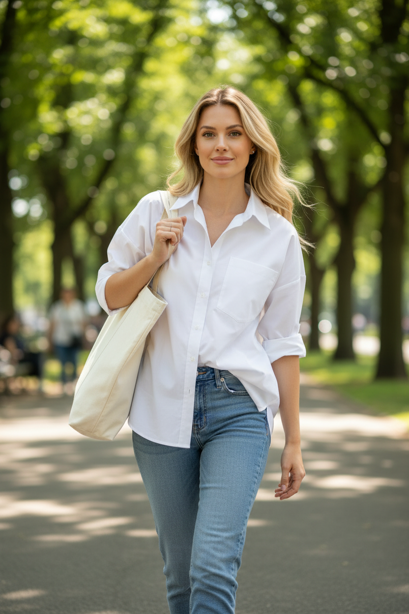 The Josh Classic Cotton Poplin Shirt