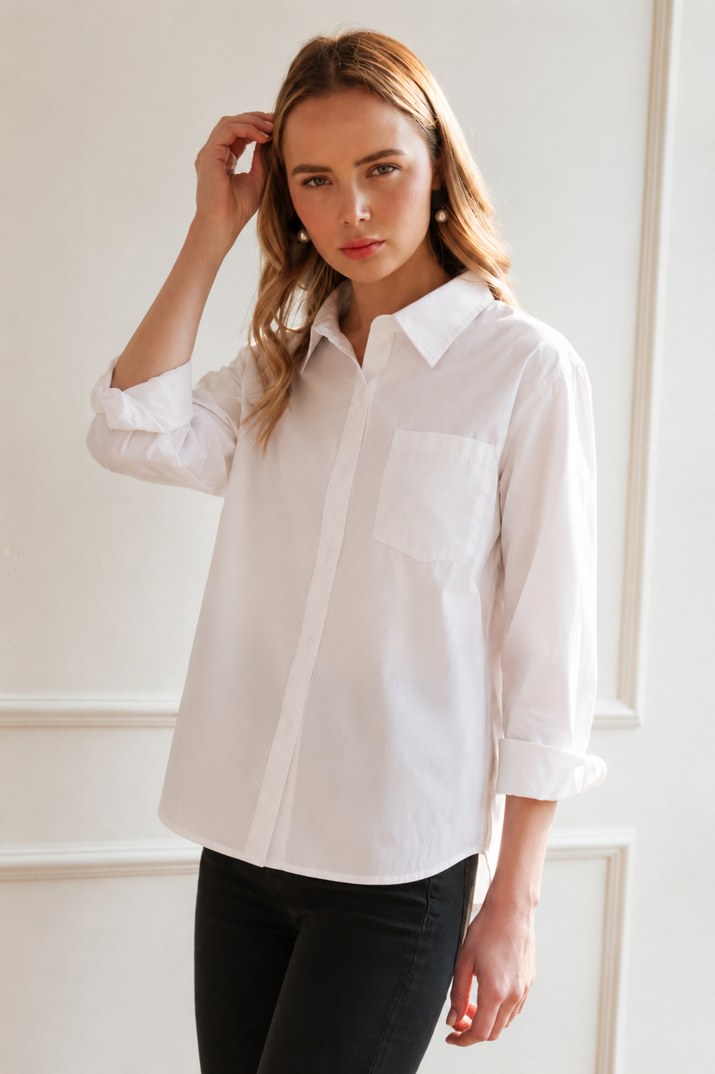 The Josh Classic Cotton Poplin Shirt