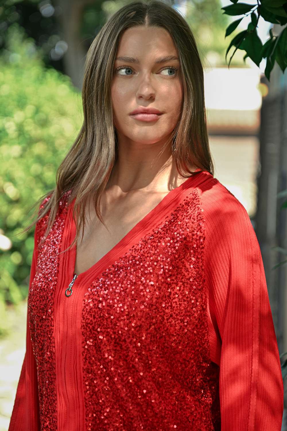 Justine Knitted Cardigan with Sequin