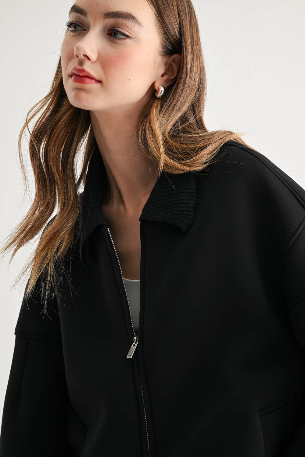 Frida French Scuba Knit Jacket