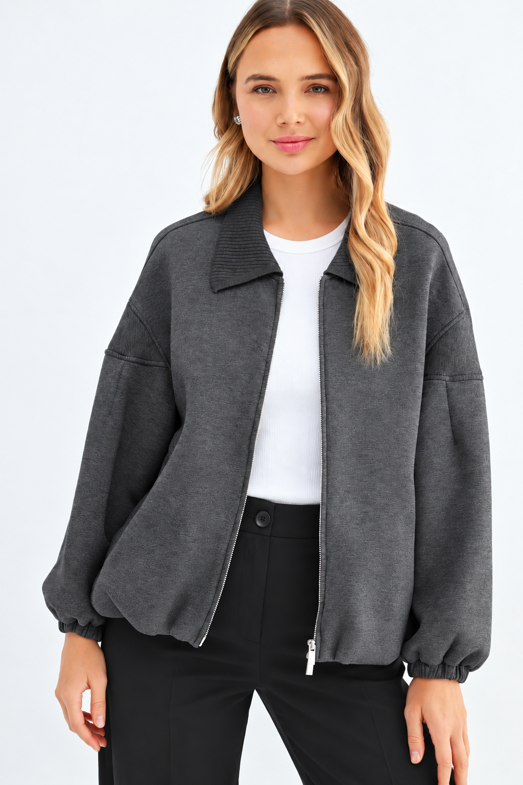 Frida French Scuba Knit Jacket