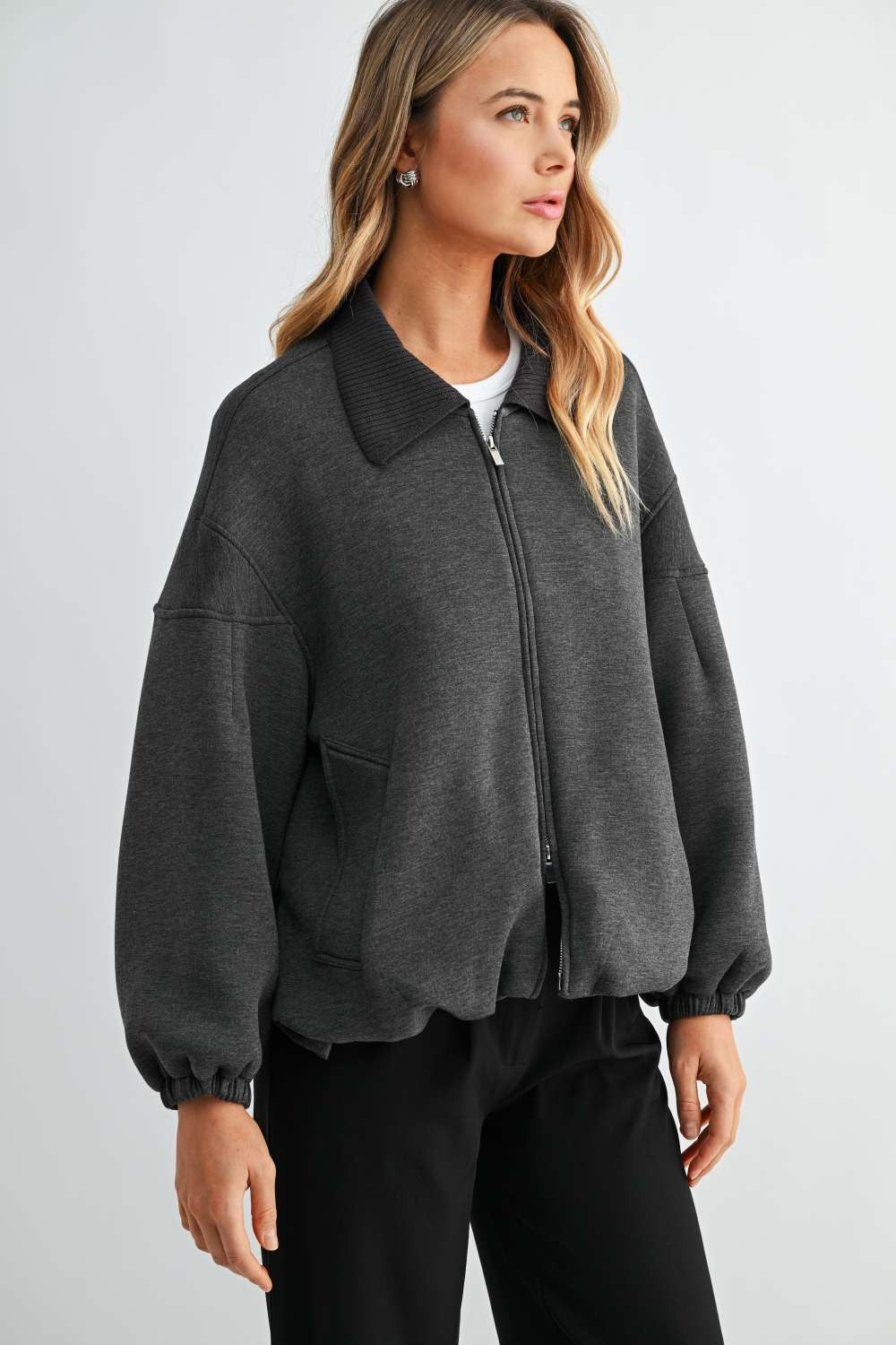 Frida French Scuba Knit Jacket
