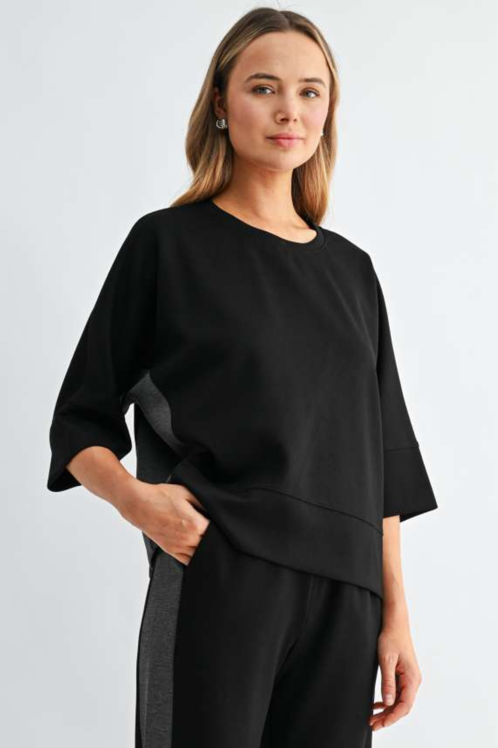 Kirsten Stretch Ponte Top
