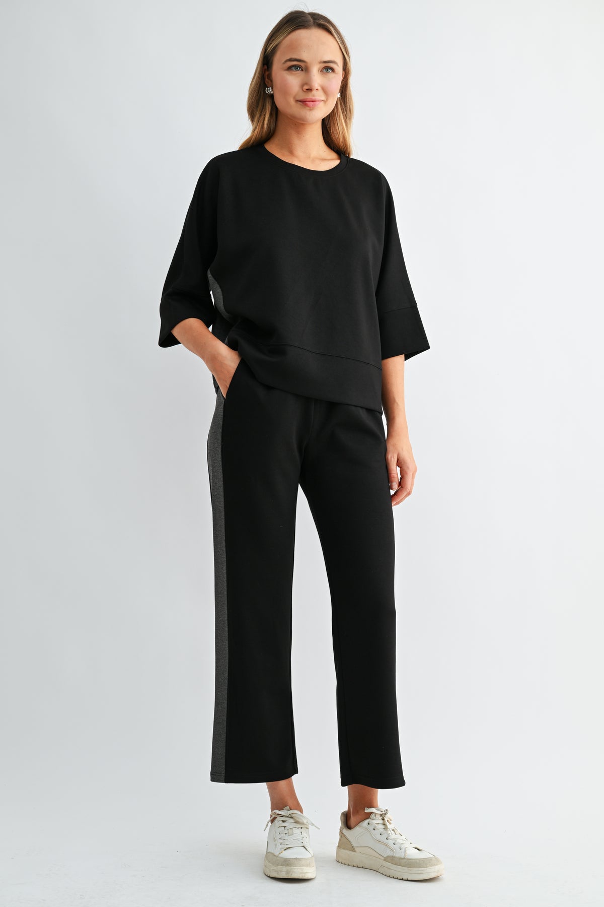 Kirsten Stretch Ponte Top