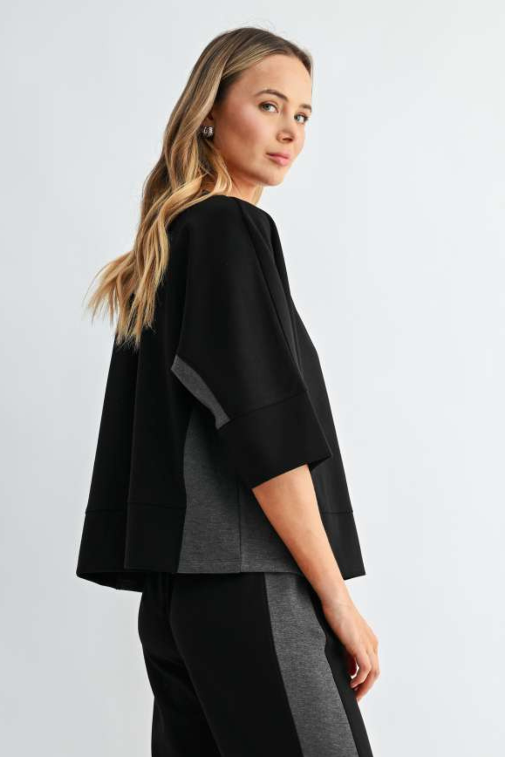 Kirsten Stretch Ponte Top