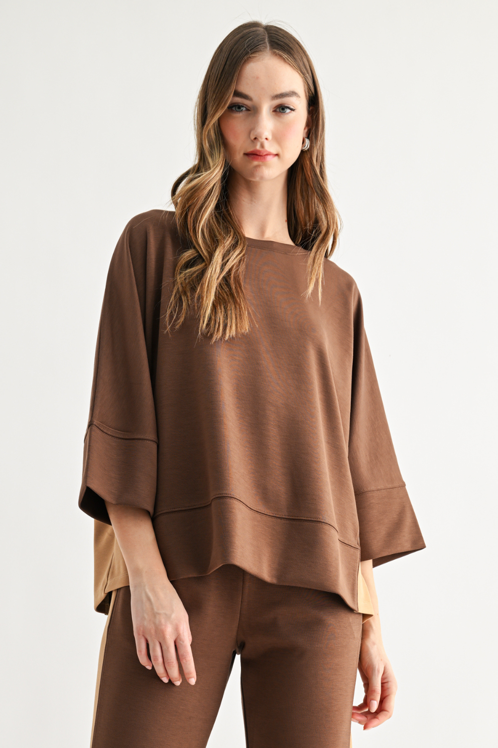 Kirsten Stretch Ponte Top