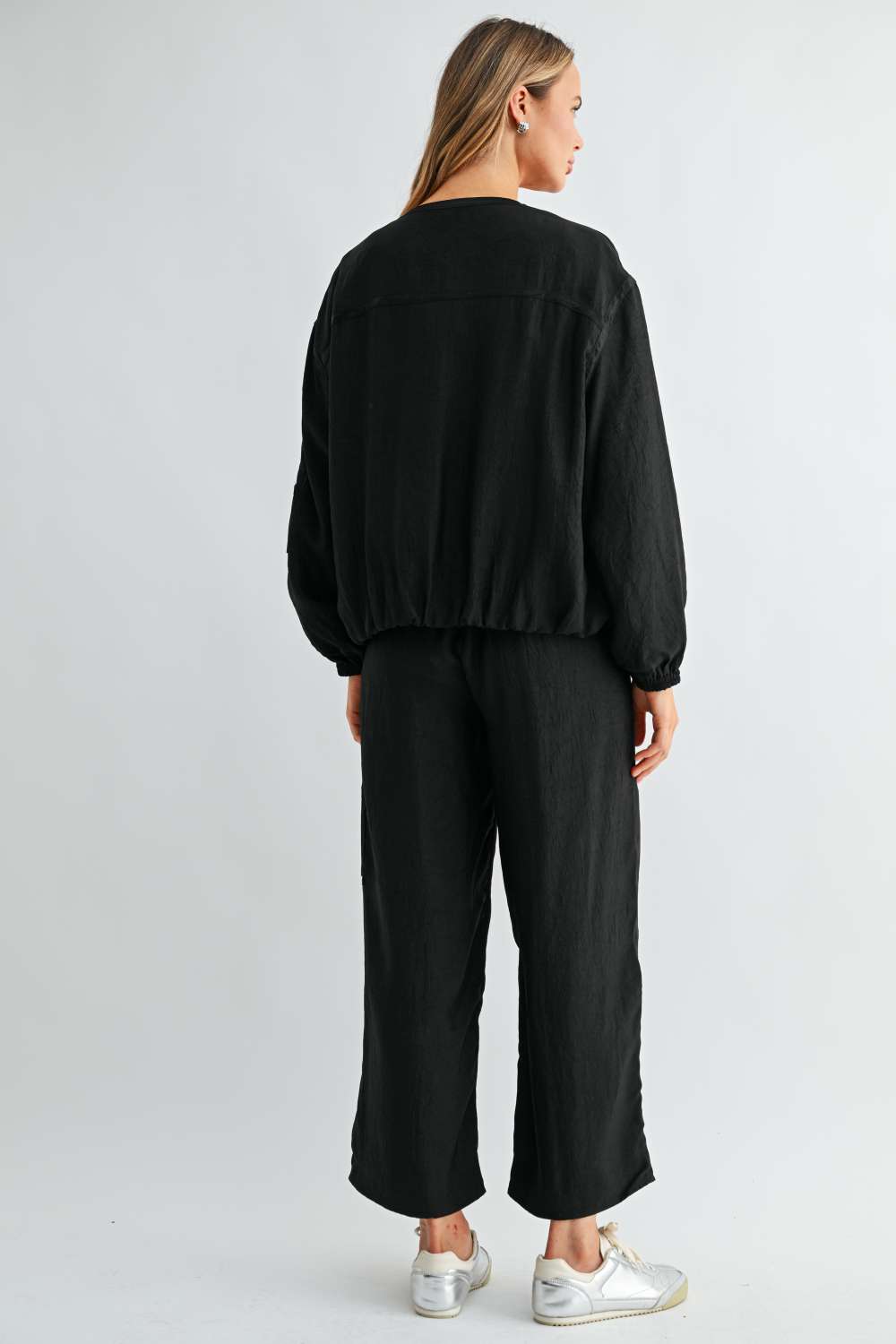 Corbin Wide-Leg Parachute Utility Pants