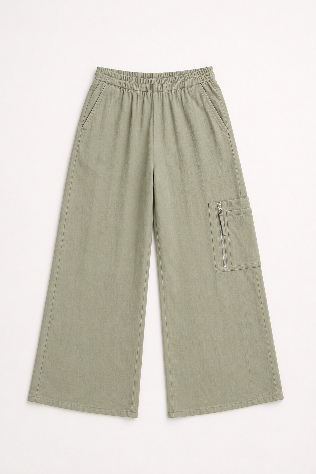 Corbin Wide-Leg Parachute Utility Pants