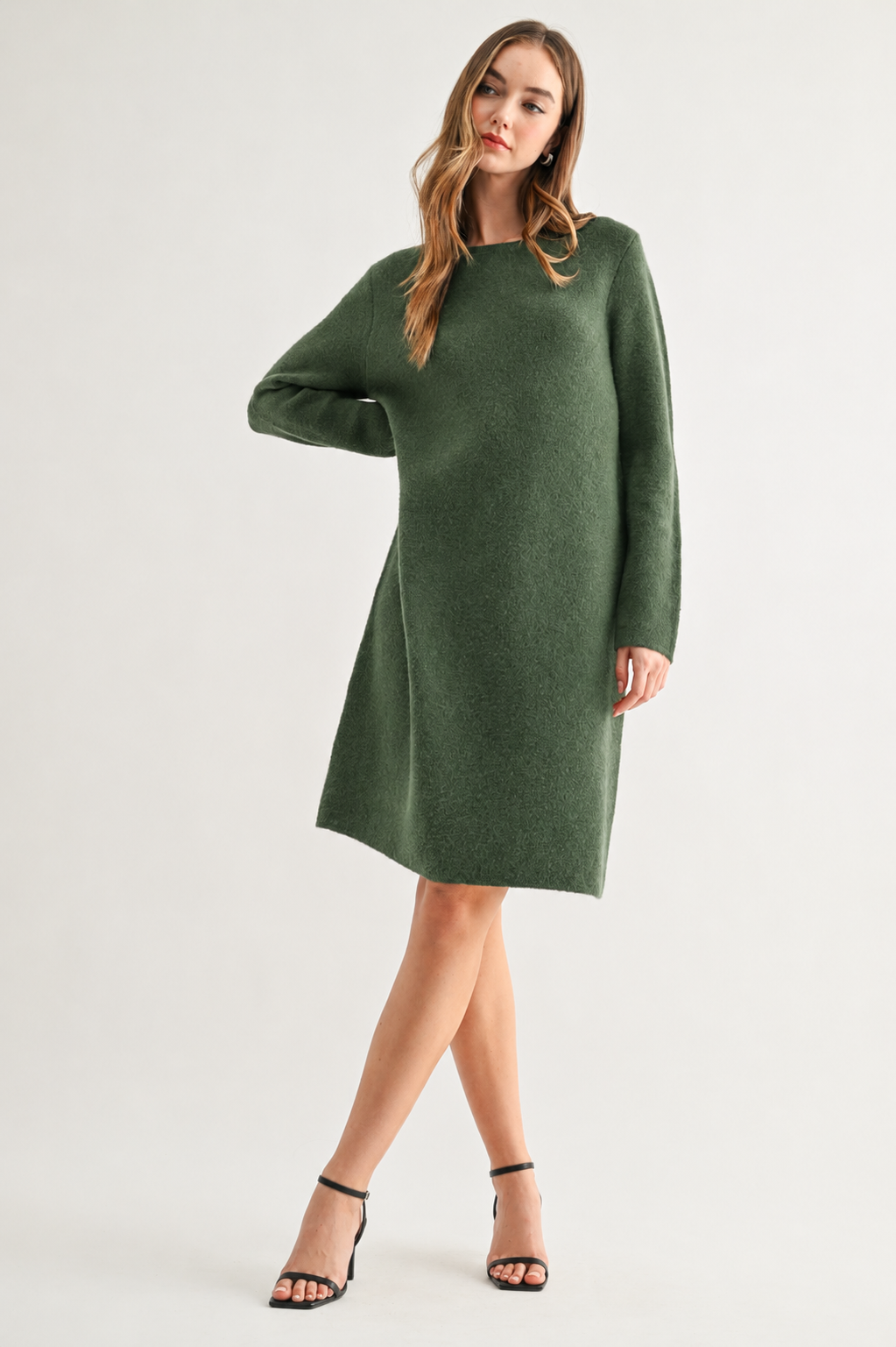 Sally Knitted Sweater Dress