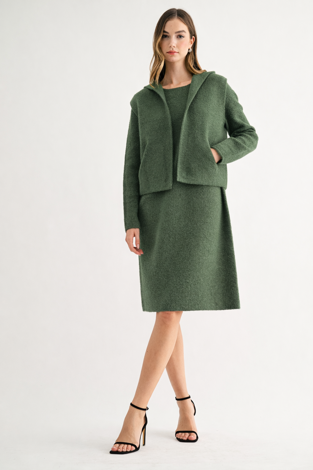 Sally Knitted Sweater Dress