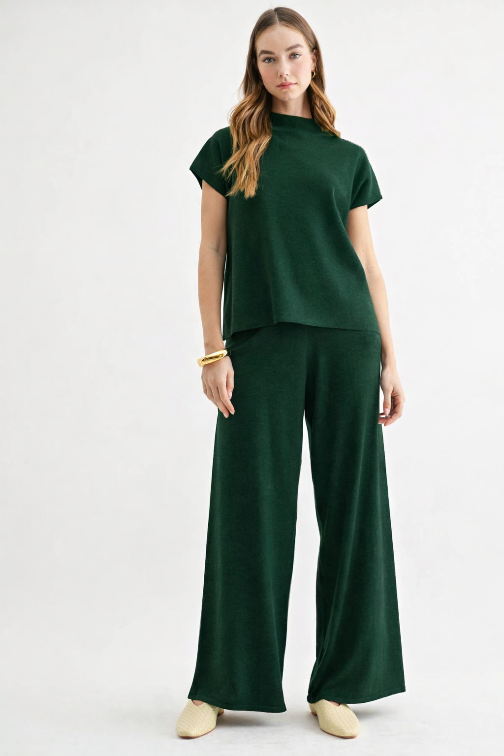 Savannah Sweater Pull-On Pants