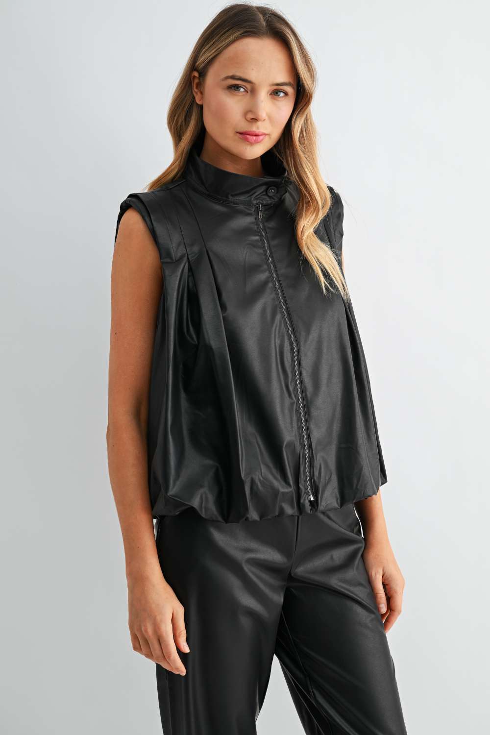 Liam Leather Vest