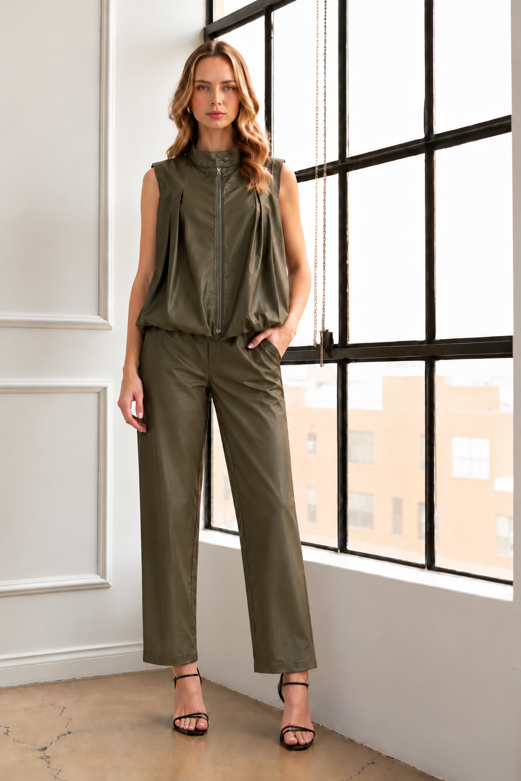 Luca Leather Pant