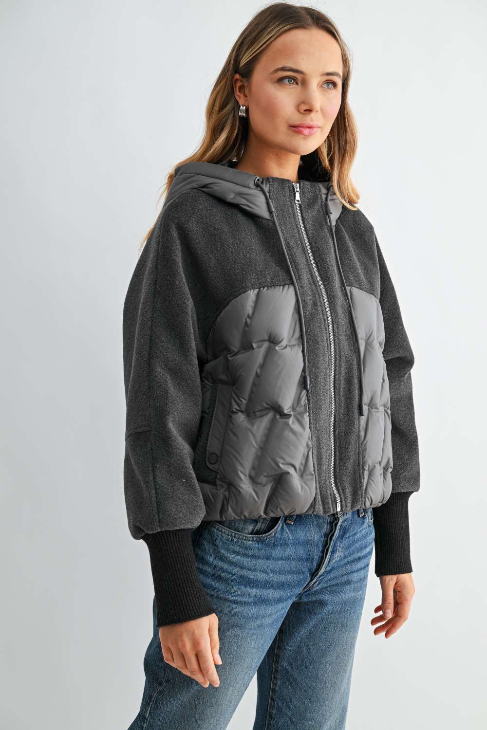 Johan Goose Down Quilted Puffer Jacket