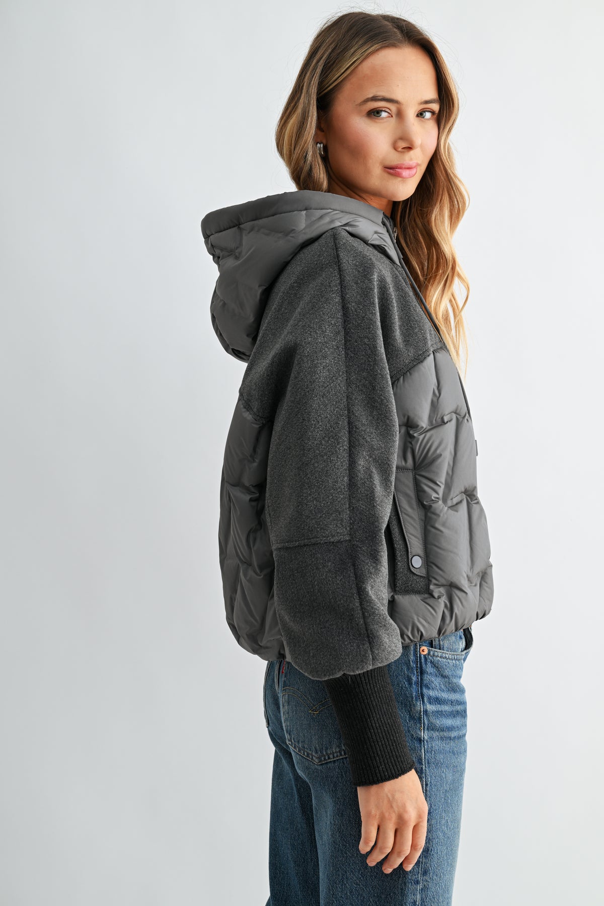 Johan Goose Down Quilted Puffer Jacket