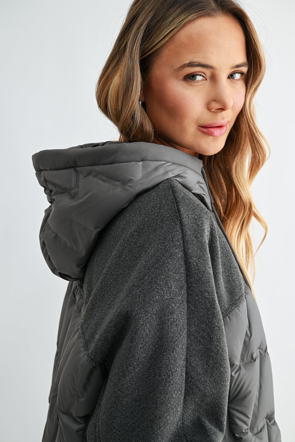 Johan Goose Down Quilted Puffer Jacket