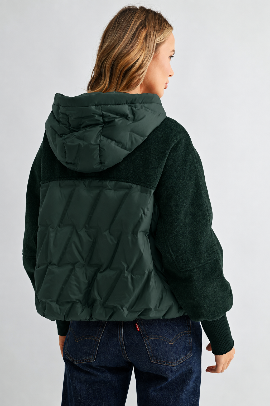 Johan Goose Down Quilted Puffer Jacket