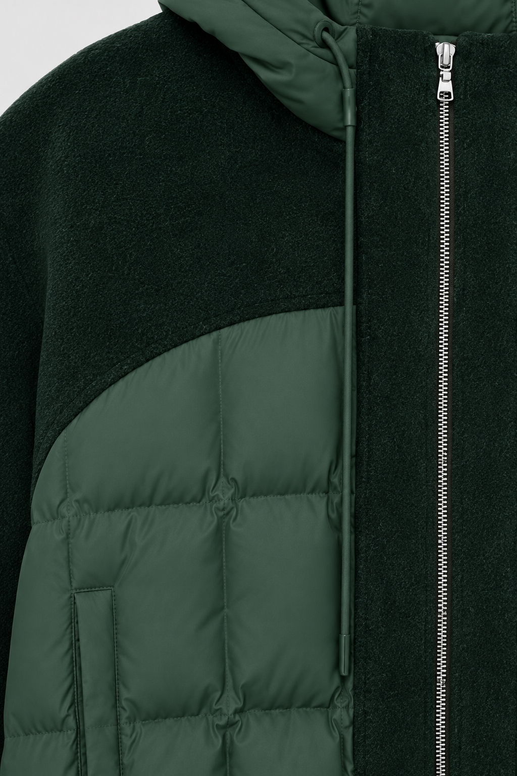 Johan Goose Down Quilted Puffer Jacket