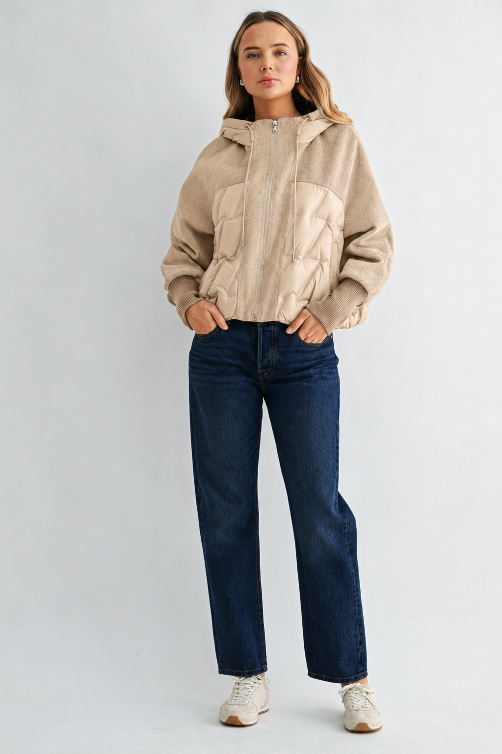 Johan Goose Down Quilted Puffer Jacket