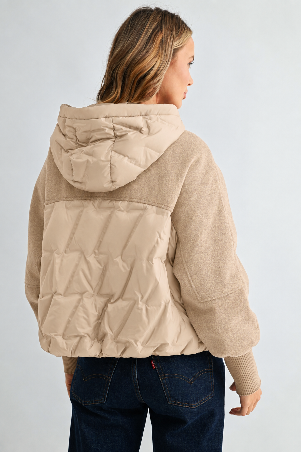 Johan Goose Down Quilted Puffer Jacket