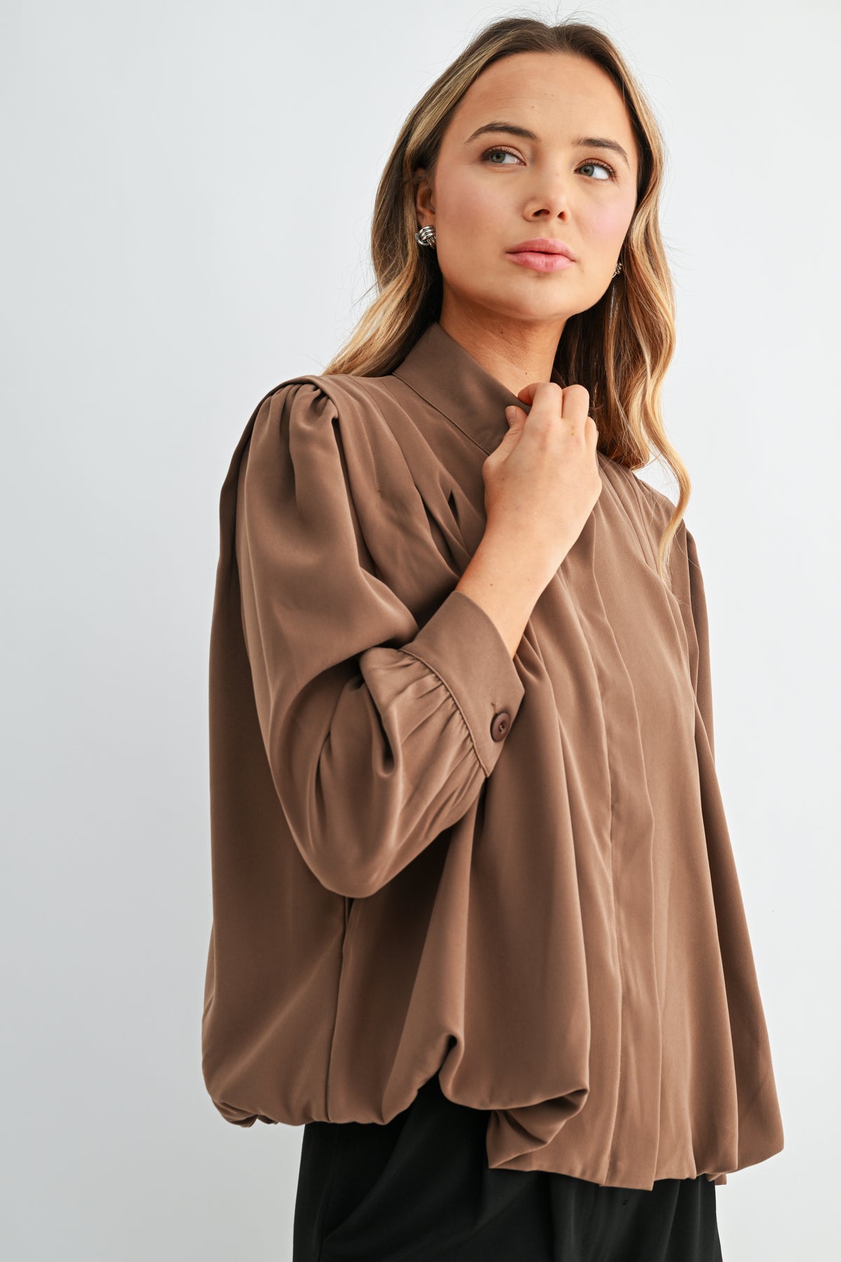 Jomary Woven Cupro Jacket